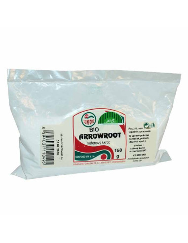 #1855 Arrowrooth-koreňový škrob 150g BIO SUNFOOD VM