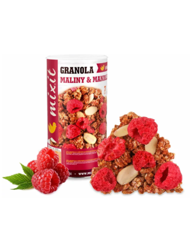 #5705 Mixit granola z pece maliny a mandle 440g