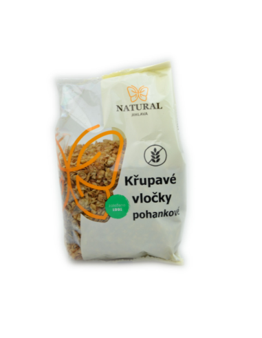 #6083 pohánkové chrumkave vločky instantné natural jihlava