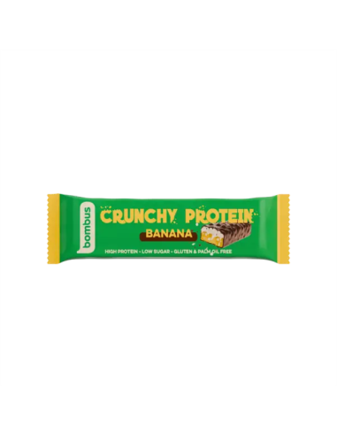 #6122 bombus proteinova tyčinka banan crunchy