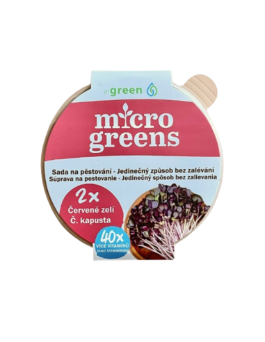 #6214 microgreens červena kapusta
