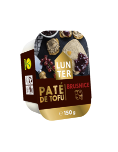 #6230 Pate de tofu BRUSNICE, luter
