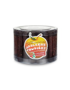 Trubičky jablko a višňa v čokoláde Trutna dóza