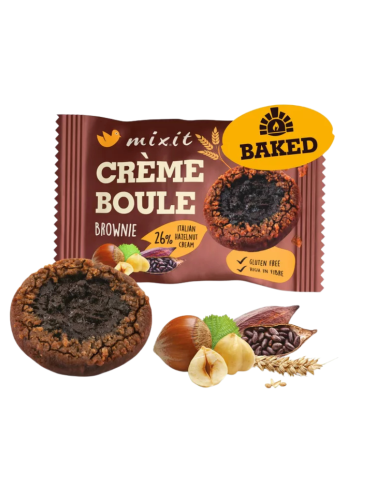 Guličky Créme boule pečené Brownie 30g MIXIT