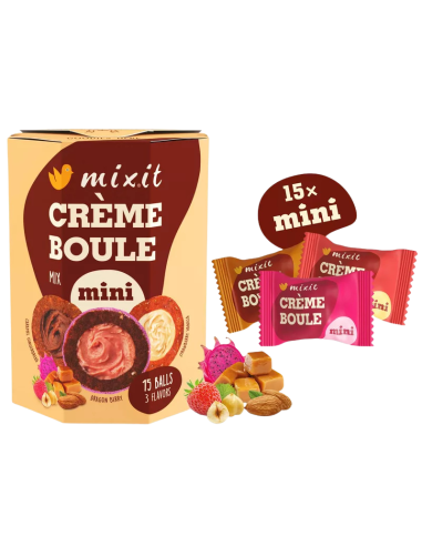 Guličky Mini Creme boule - mix 225g MIXIT