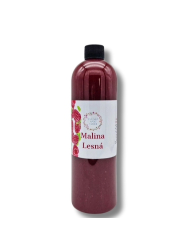 100% Ovocná šťava malina lesná 500ml